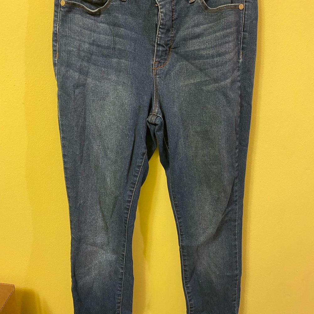 Nine West high rise skinny jeans